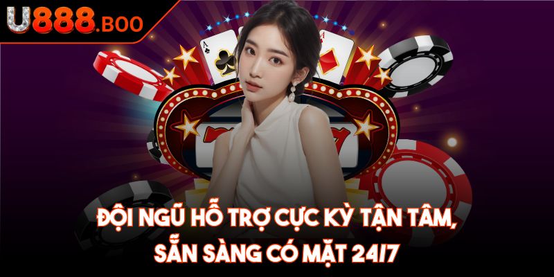 Đội ngũ hỗ trợ cực kỳ tận tâm, sẵn sàng có mặt 24/7